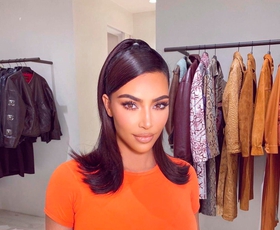 Kim Kardashian pripravljena na jesen v usnju od glave do pet